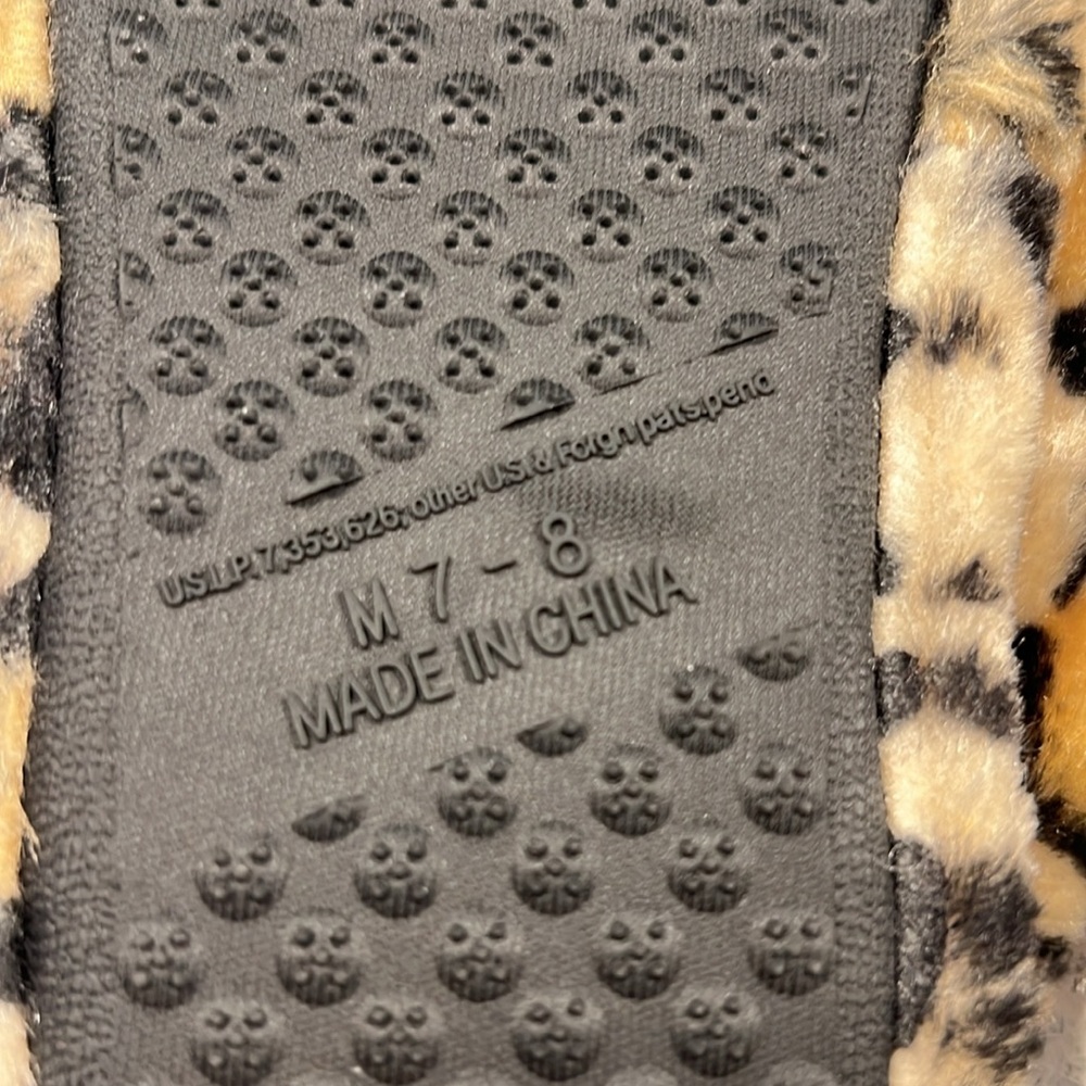 Leopard Print Slippers - Picture 5 of 5